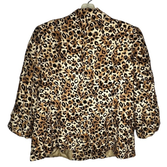 Classiques Entier Animal Print Suit Jacket - Picture 4 of 6